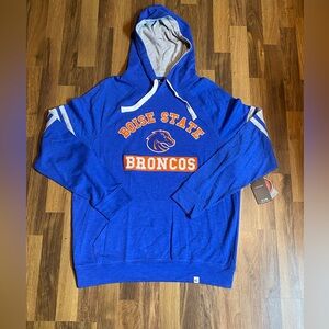 Colosseum Boise State University Broncos Hoodie PullOver Mens Size Large NWT!